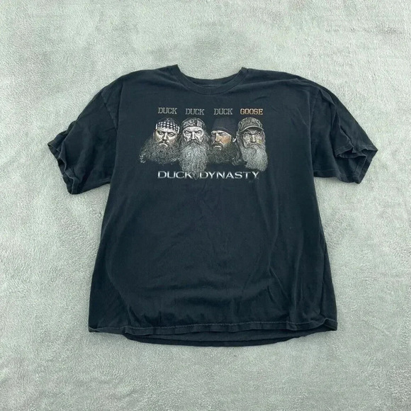Duck Dynasty T-Shirt Short Sleeve Mens XL Black 3323 - Picture 1 of 6